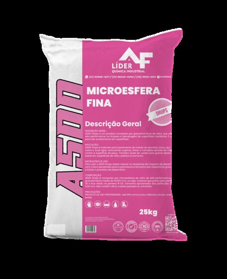 Microesfera Fina A-500 em sacaria